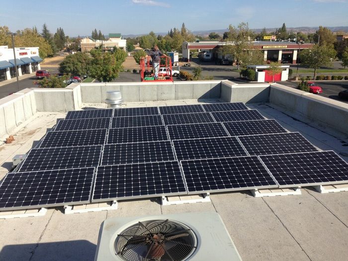 Commercial Solar Panels in Chico, California